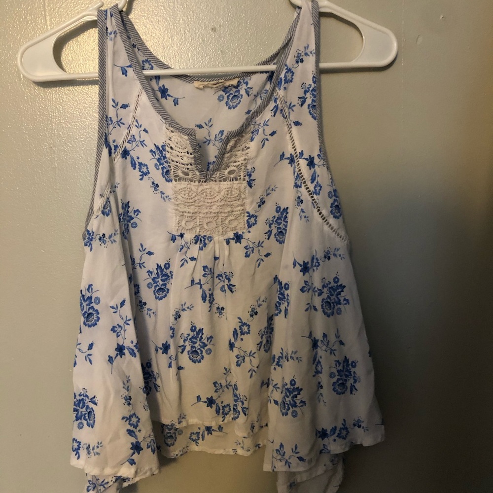 Floral tank top